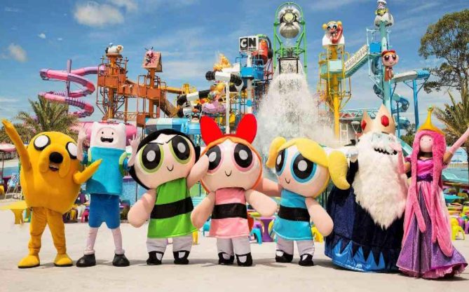 Cartoon Network Amazone Pattaya Thailand Kajama Fire